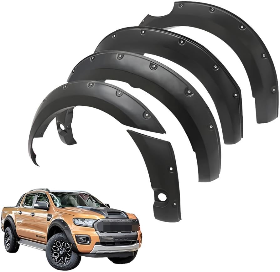 OVER FENDER (L) (BLACK) FORD RANGER DC XL (19~20)