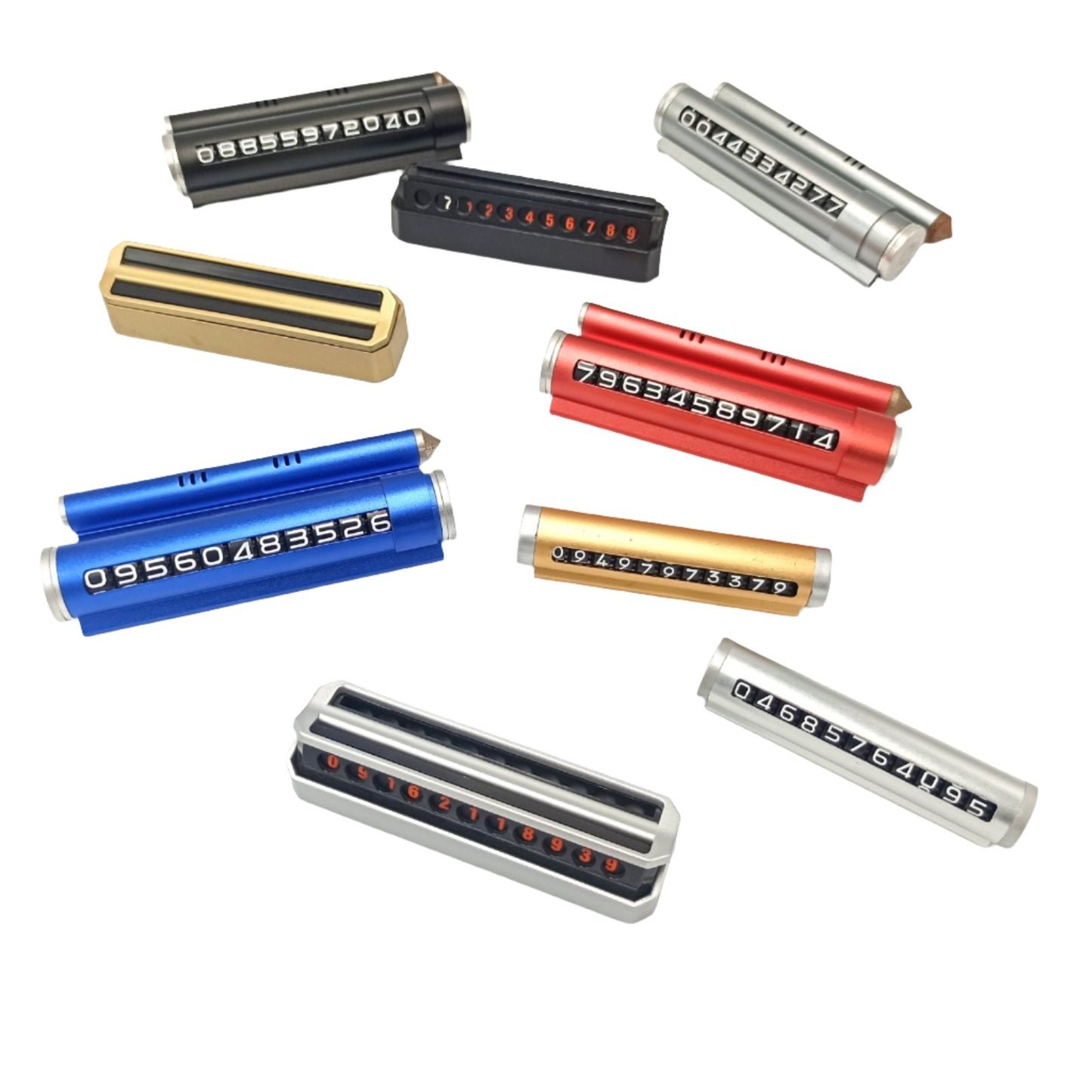 PHONE NO HOLDER (2) (BLACK)