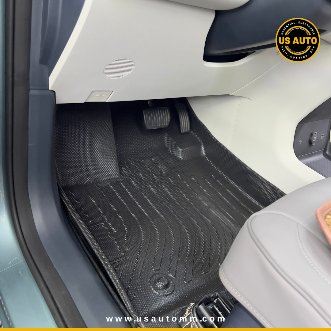 TPE FLOOR MAT (2) ROWS (BLACK) GEELY EX5