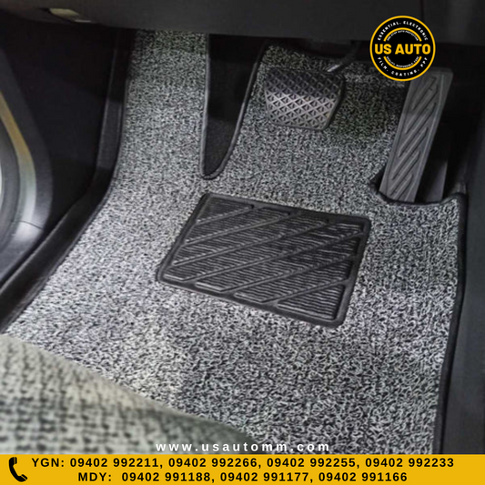 COIL MAT FLOOR MAT (2)ROWS (GREY) AIQAR EQ3 EV
