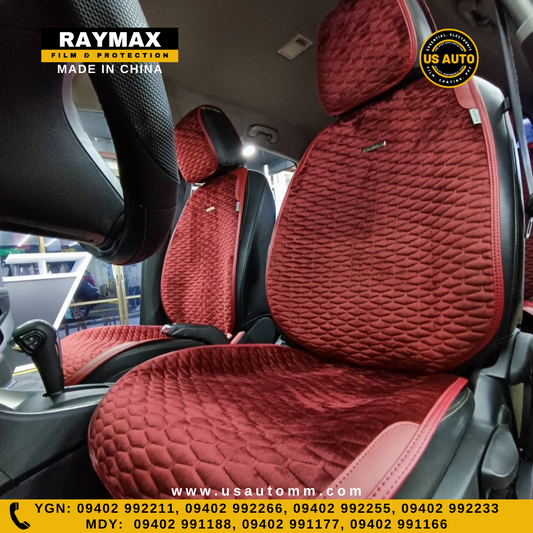 SEAT PAD FULL SET (RED)