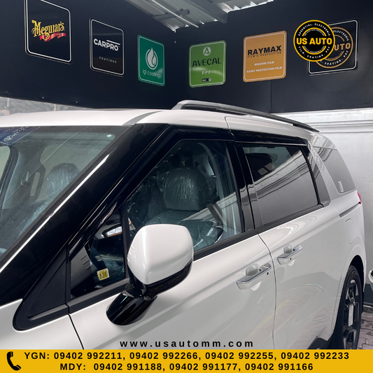 DOOR VISOR SMOKED (K) (4D) KIA CARNIVAL/ SEDONA (2021~2022)