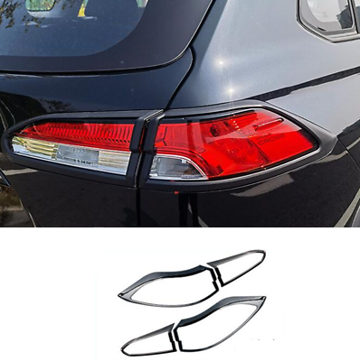 REAR LAMP COVER (1)SET=(2)PCS (BLACK) TOYOTA COROLLA CROSS (2020)