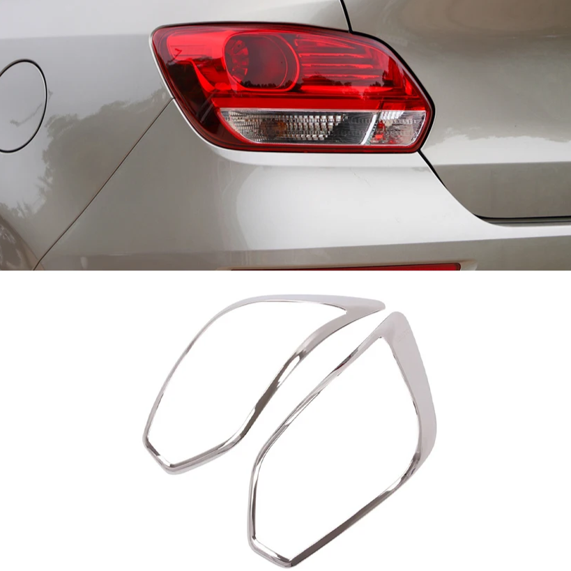 REAR LAMP COVER (1)SET=(2)PCS (CHROME) KIA SOLUTO