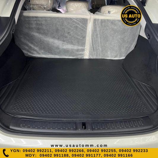 RUBBER TRUNK MAT (HIGH QUALITY) (BLACK) IM LS6 EV