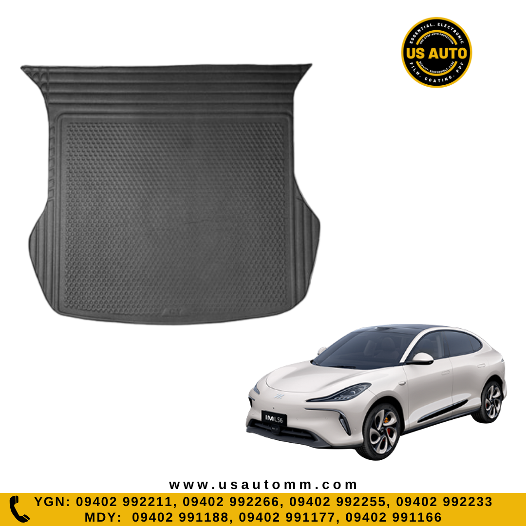 RUBBER TRUNK MAT (HIGH QUALITY) (BLACK) IM LS6 EV