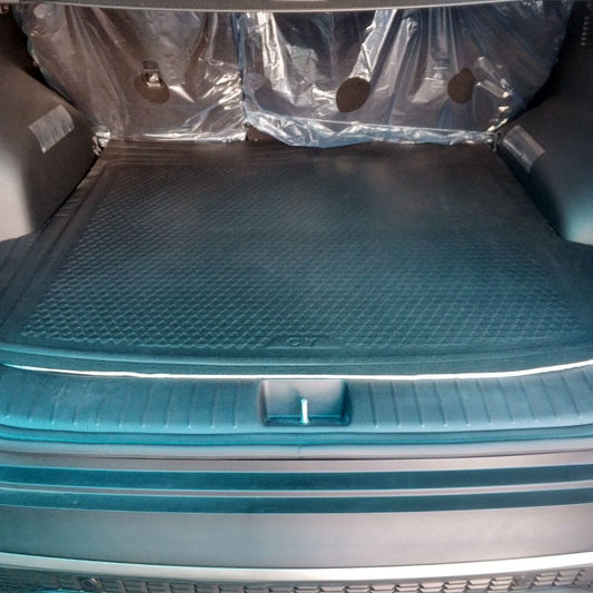 RUBBER UNI TRUNK MAT (HIGH QUALITY) (BLACK)