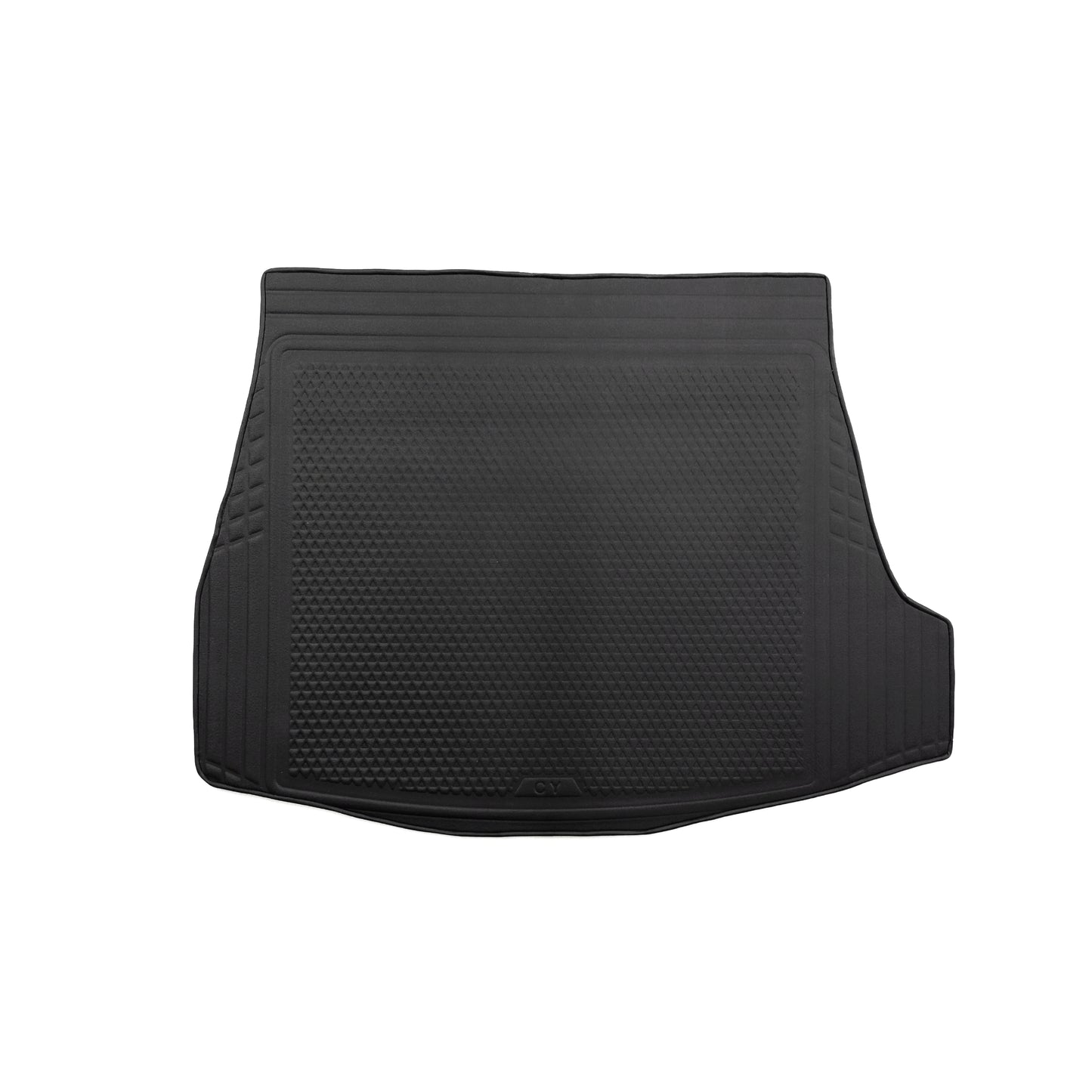 RUBBER TRUNK MAT (HIGH QUALITY) (BLACK) TOYOTA BZ4X (2023) EV