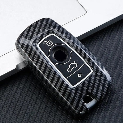 CARBON FIBER KEY (BLACK) BMW UNI