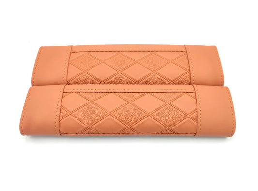 SEAT BELT COVER (BROWN)