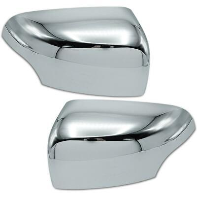 SIDE MIRROR COVER (1)SET=(2)PCS (CHROME) FORD RANGER DC XL (2019 UP)