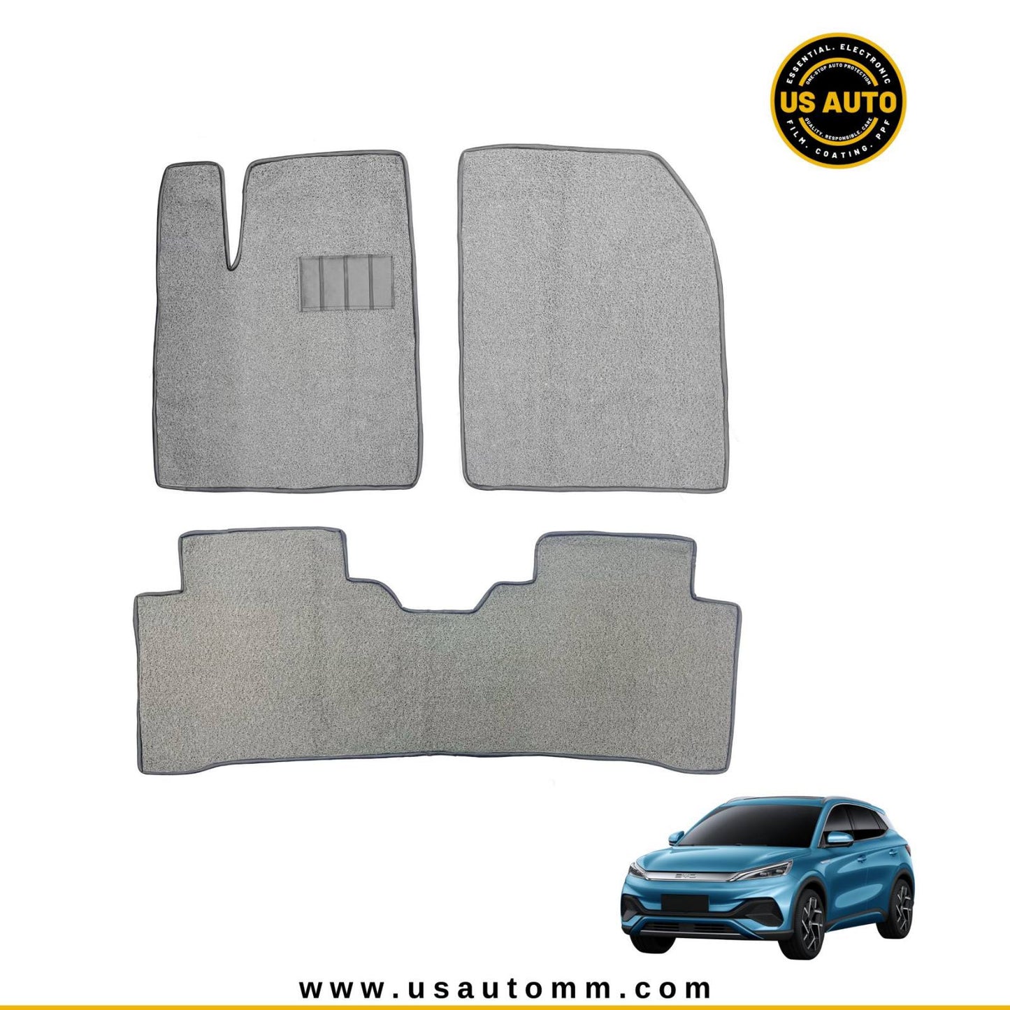 SPA0110G00B404
COIL MAT FLOOR MAT (2)ROWS (GREY) BYD ATTO 3 EV