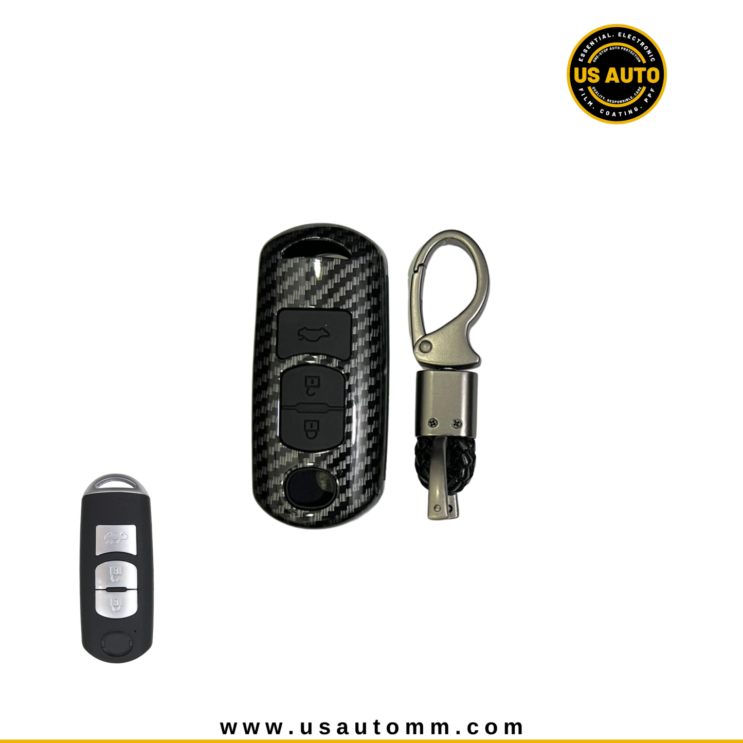 SPA0403B00M000
CARBON FIBER KEY (BLACK) MAZDA UNI