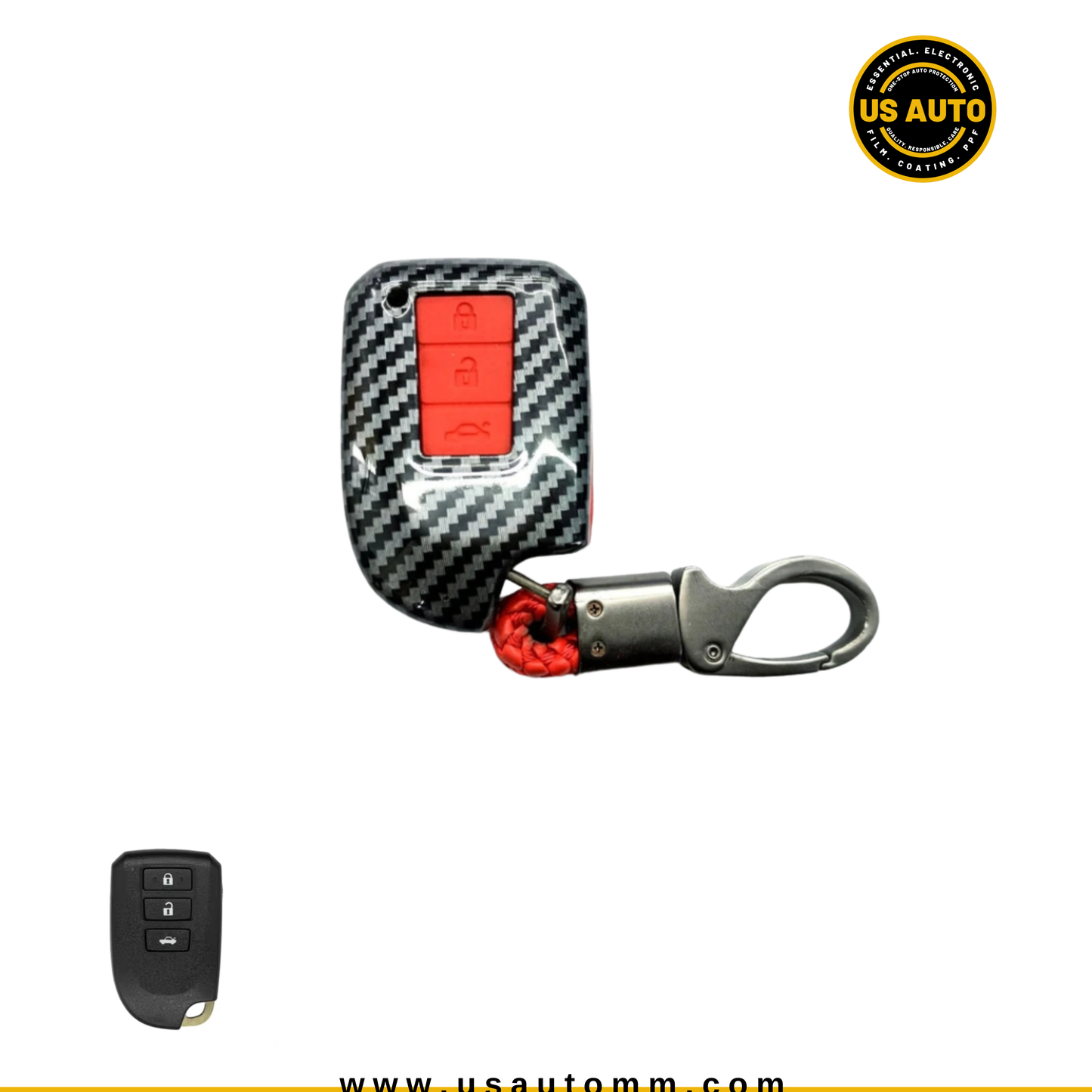 SPA0403R00T010
CARBON FIBER KEY (RED) TOYOTA VIOS (2016 UP)