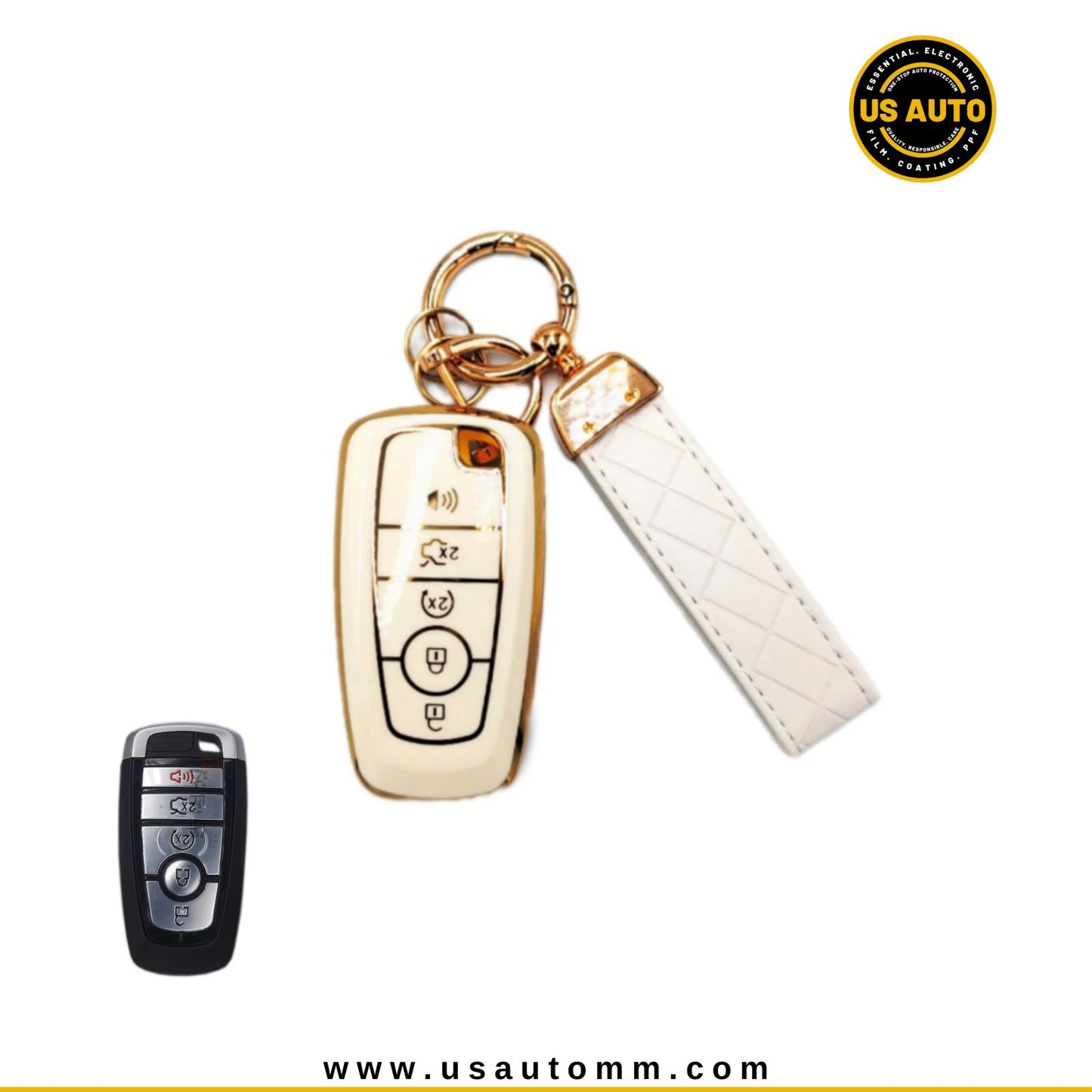 SPA0405W00F016
TPU & PC KEY (WHITE) FORD UNI (B)