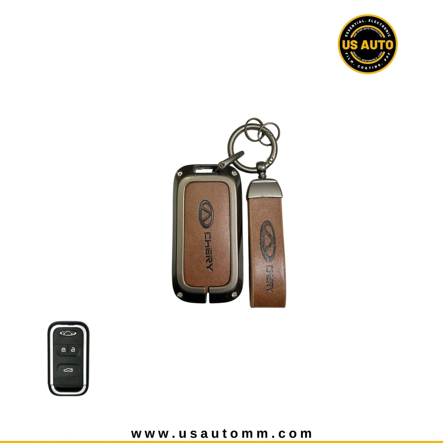 SPA0406B20C208
METAL KEY COVER (BROWN) CHERY ARRIZO E