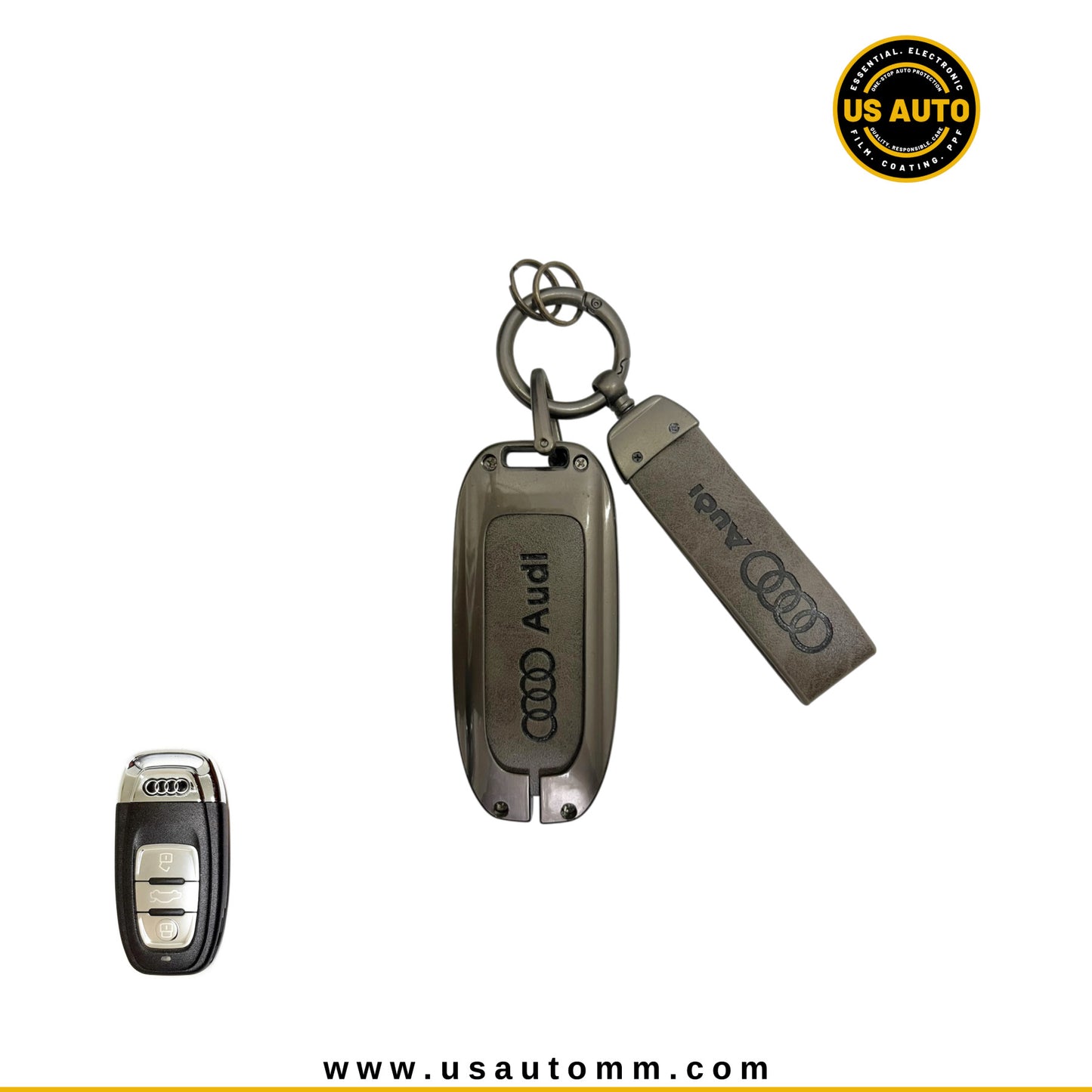 SPA0406G00A300
METAL KEY COVER (GREY) AUDI UNI