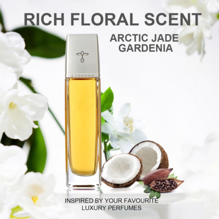 ÉTONNER CAR PERFUME SPARE SCENT ARCTIC JADE GARDENIA CAPABILITY (EG-120) 120 ML