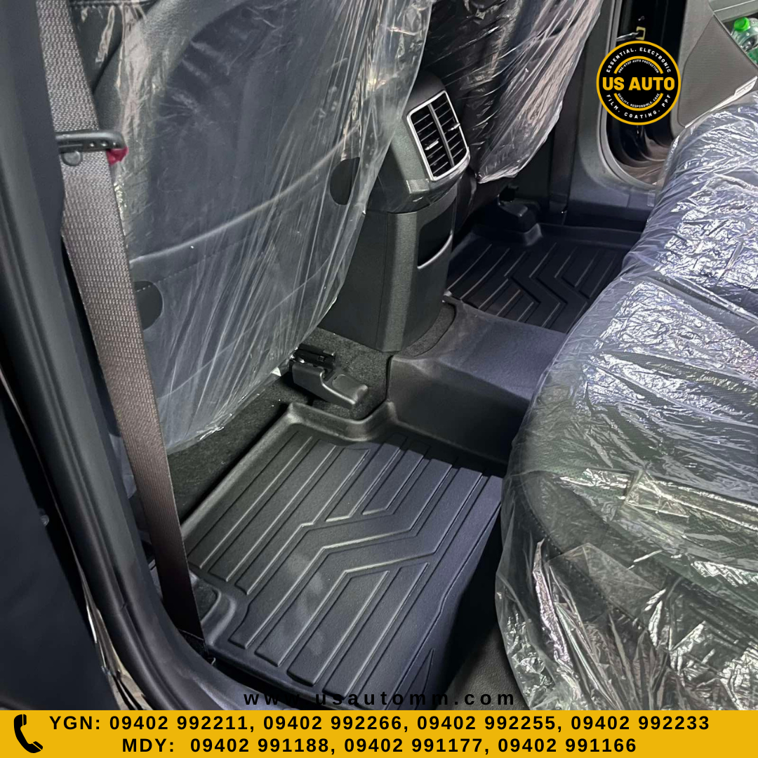 TPE FLOOR MAT (2) ROWS (BLACK) KIA SPORTAGE (2021 UP)