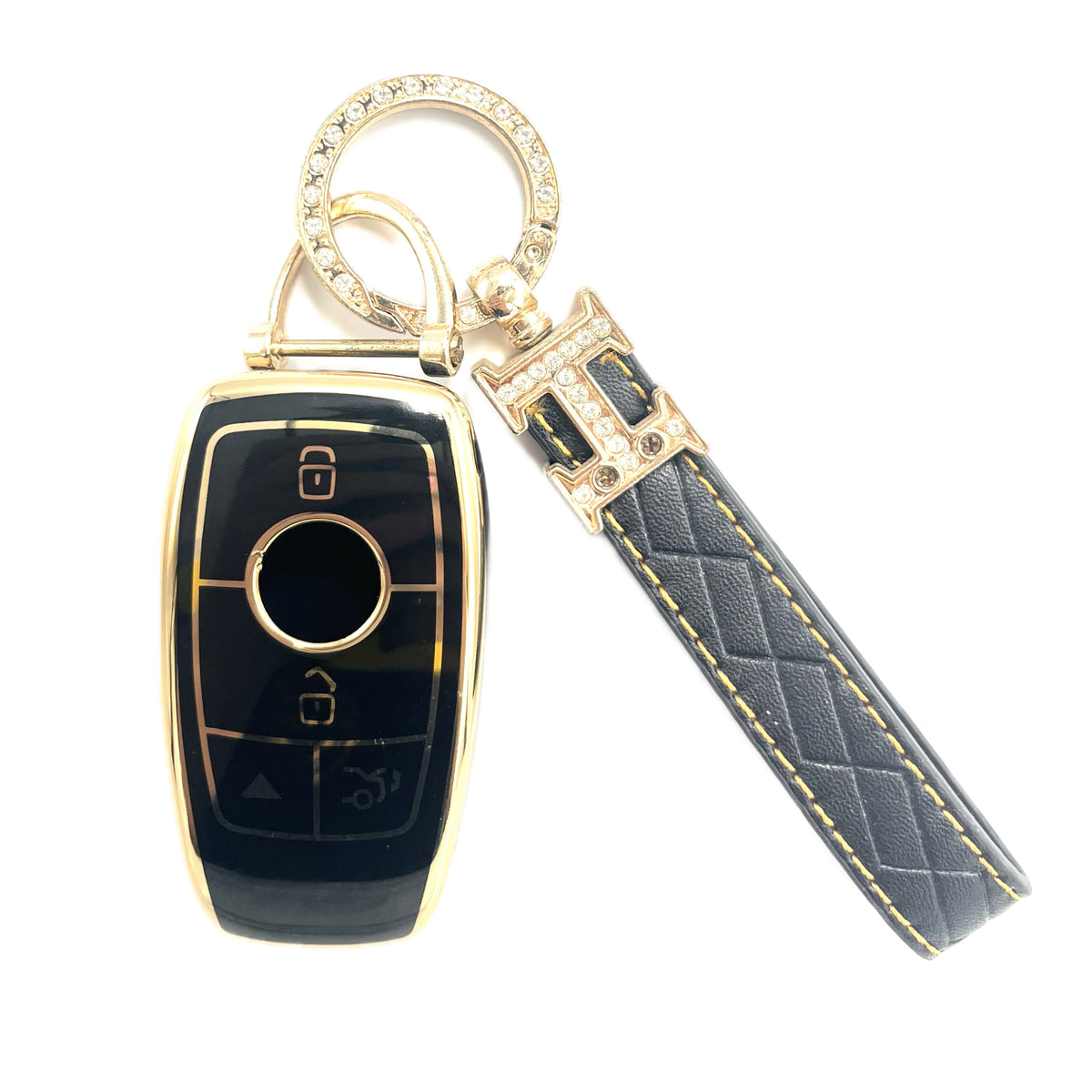 TPU & PC KEY (BLACK) MERCEDES A-CLASS 200 (19~20)-1