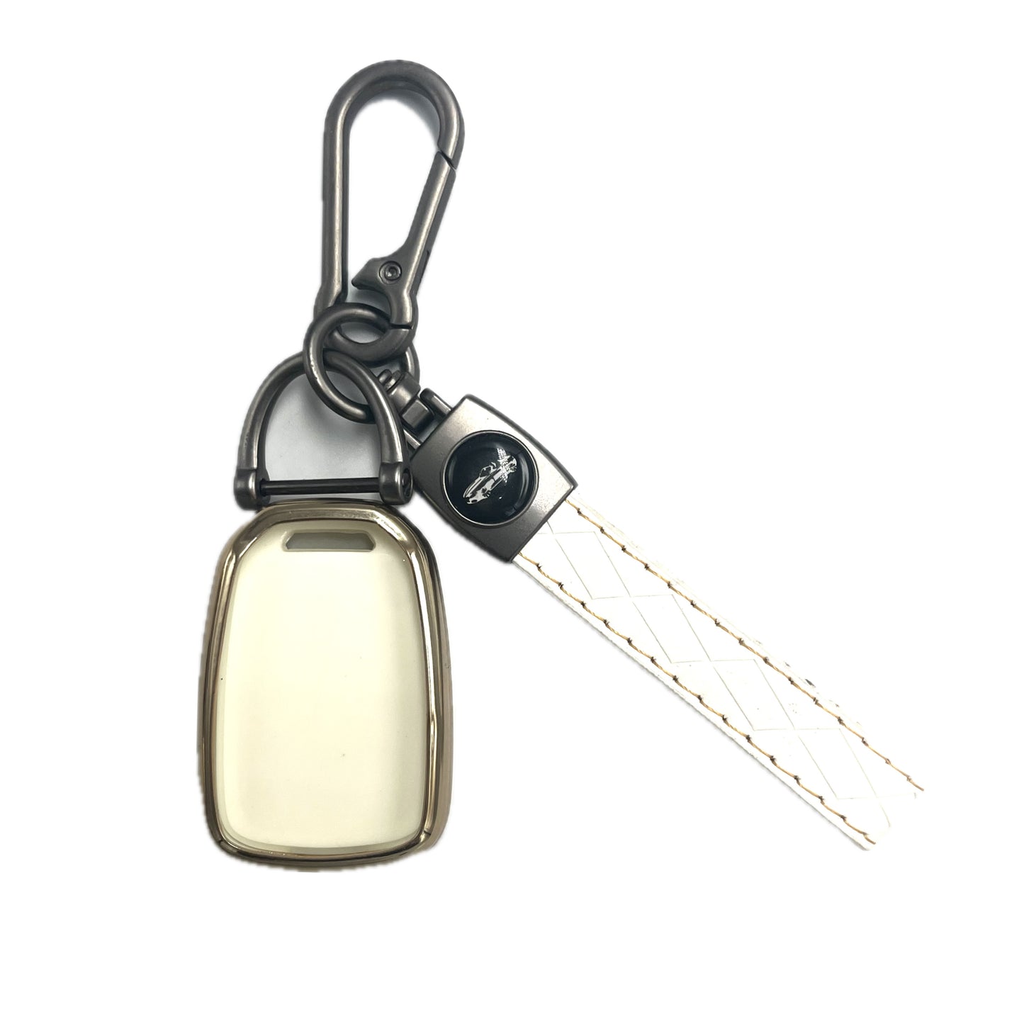 TPU & PC KEY (WHITE) HONDA UNI (B)-2