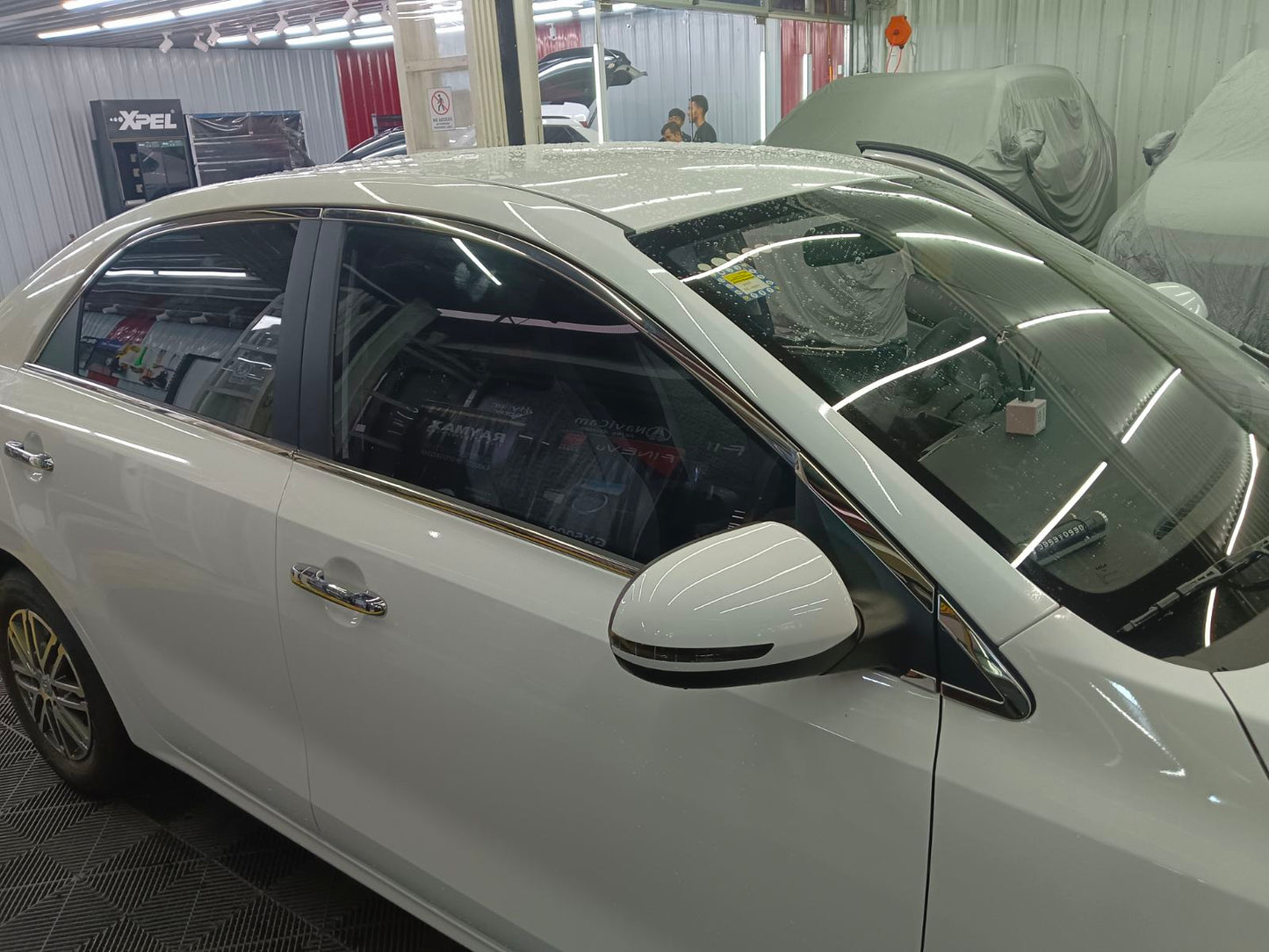 WINDOW TRIM DOWN (6PCS) (CHROME) KIA SOLUTO (2020-2021)