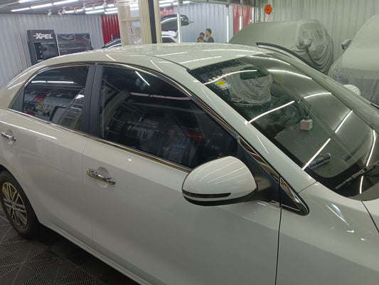 WINDOW TRIM DOWN (6PCS) (CHROME) KIA SOLUTO (2020-2021)