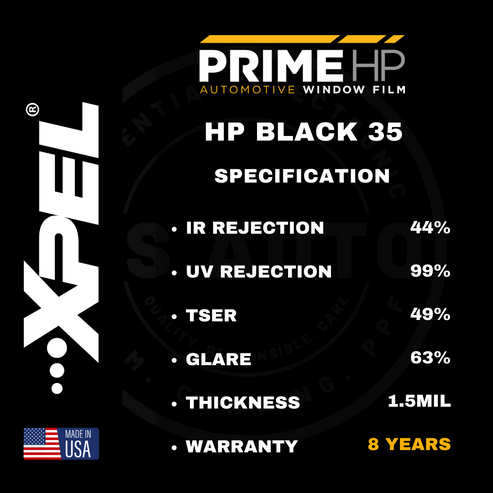 XPEL PRIME HP FILM 40% XPHPB3560 (SQ-FT) (20")-A