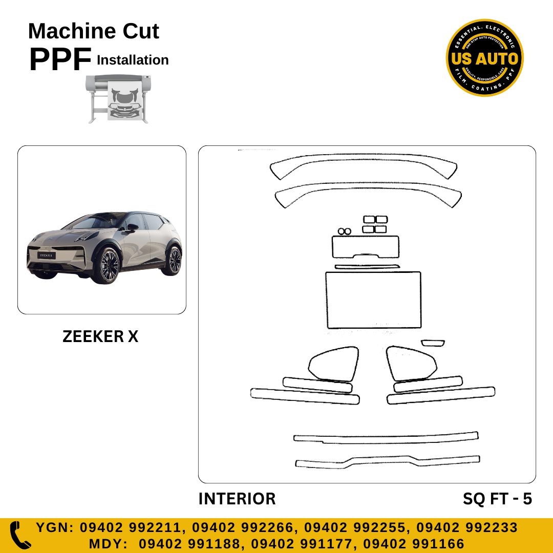 Pre Cut Ppf Zeekr 001 2025 main image 1
