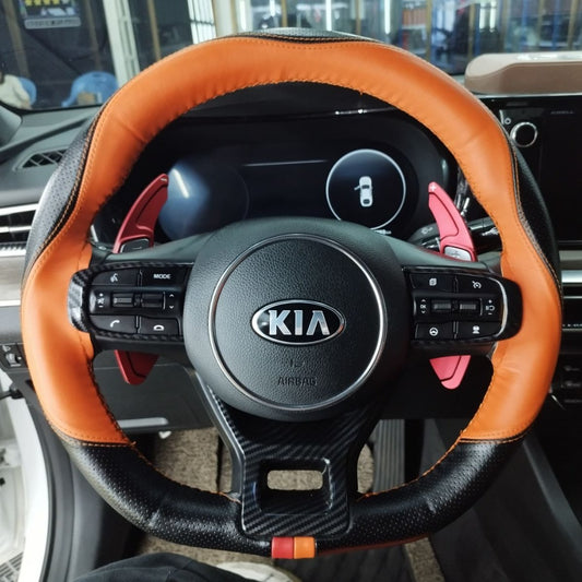 HAND SEW STEERING COVER (ONE SHAPE) (MIX COLOR)