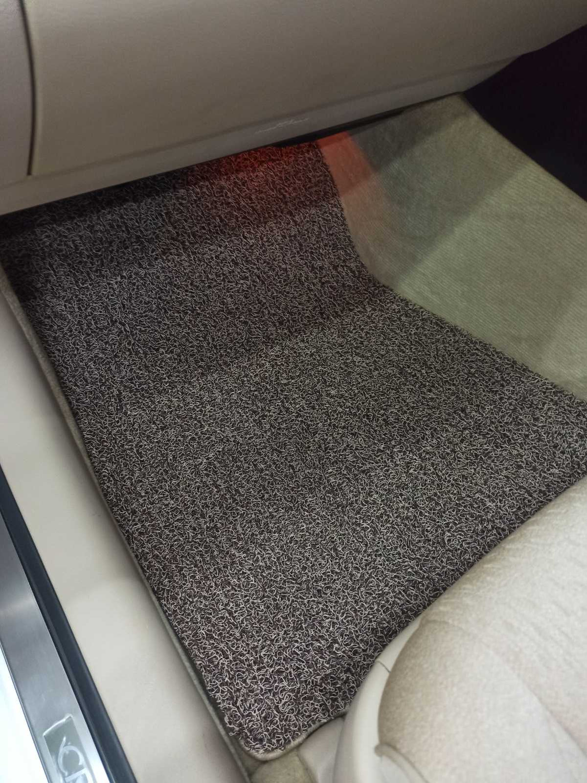 COIL MAT (UNI) FLOOR MAT (2)ROWS (GRAY)