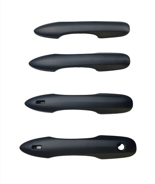 DOOR HANDLE COVER (1)SET=(4)PCS (BLACK) TOYOTA COROLLA CROSS (2020)