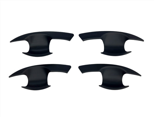 DOOR HANDLE CUP COVER (1)SET=(4)PCS (BLACK) MITSUBISHI XPANDER (2019 UP)
