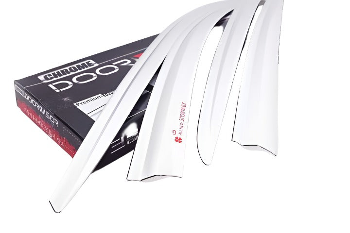 DOOR VISOR CHROME (KOREA) (4D) LEXUS NX200T (2016 UP)