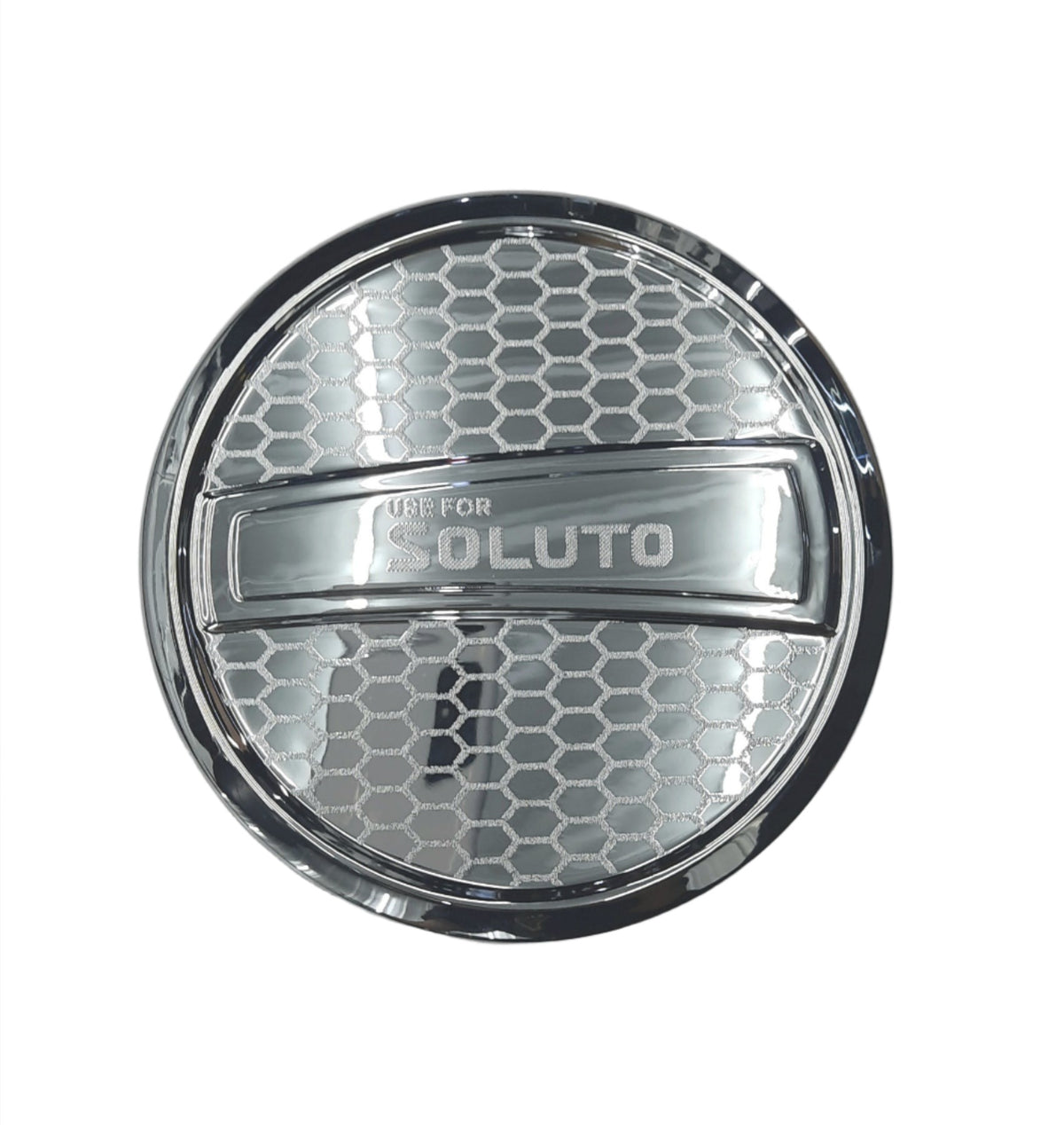 FUEL TANK LID COVER (CHROME) KIA SOLUTO (2020 UP)