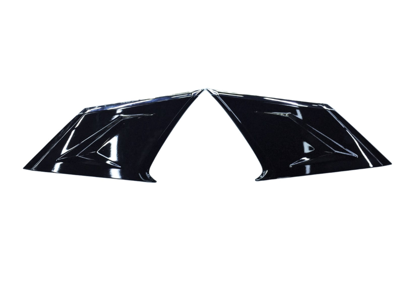 REAR WINDOW TRIM (1)SET=(2PCS) (BLACK) TOYOTA COROLLA CROSS (2020)