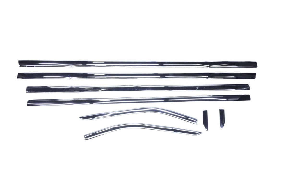 WINDOW TRIM DOWN (8PCS)(CHROME) MITSUBISHI XPANDER (2019 UP)