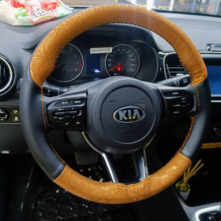 HAND SEW STEERING COVER