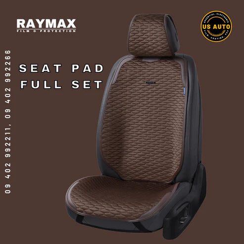 SEAT PAD FULL SET (COFFEE)