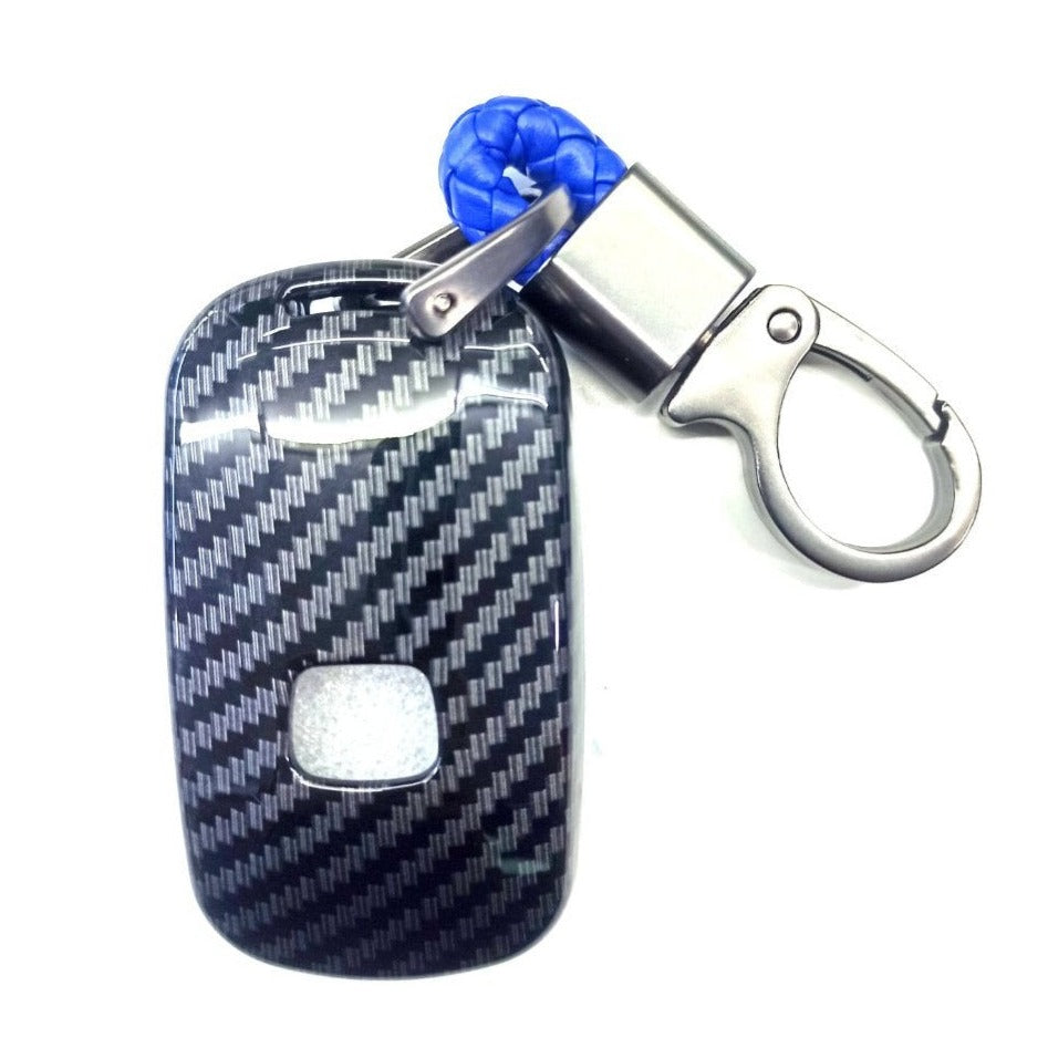 CARBON FIBER KEY (BLUE)_HONDA EV (2021)