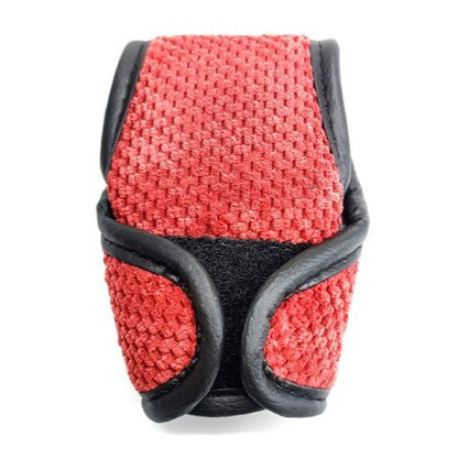 GEAR KNOB COVER (JEAN) (RED)