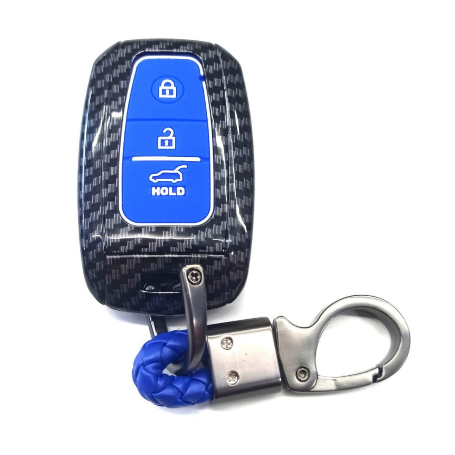 CARBON FIBER KEY (BLUE)_KIA UNI (14~19)