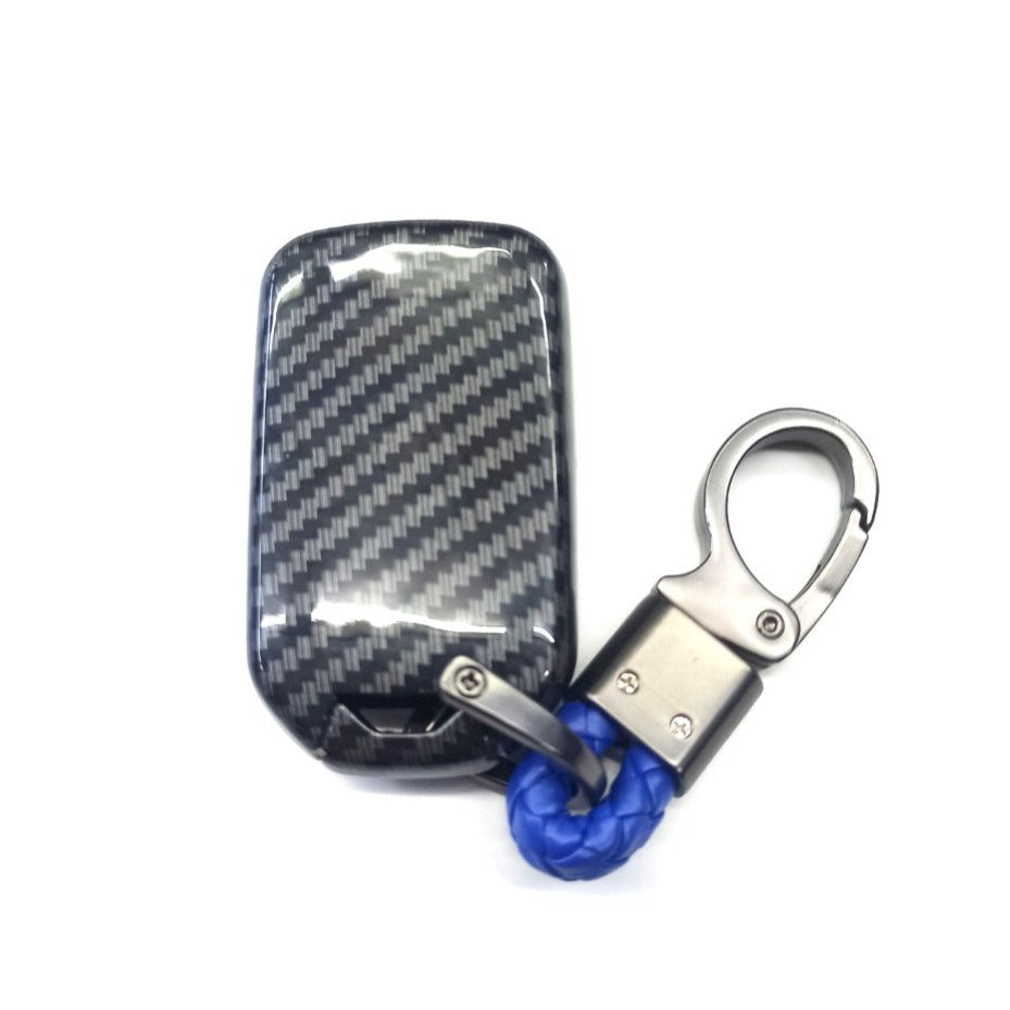 CARBON FIBER KEY (BLUE)_HONDA CIVIC (16~18)