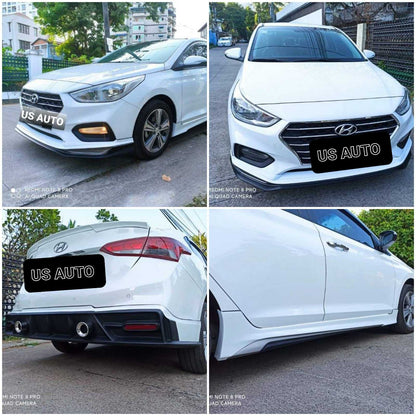 BODY KIT (THAI) FRONT NO PAINT (1) PC  HYUNDAI ACCENT (19~20)