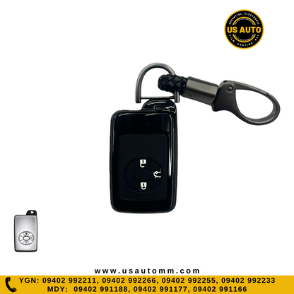 CARBON FIBER KEY (BLACK) TOYOTA CROWN (2005)