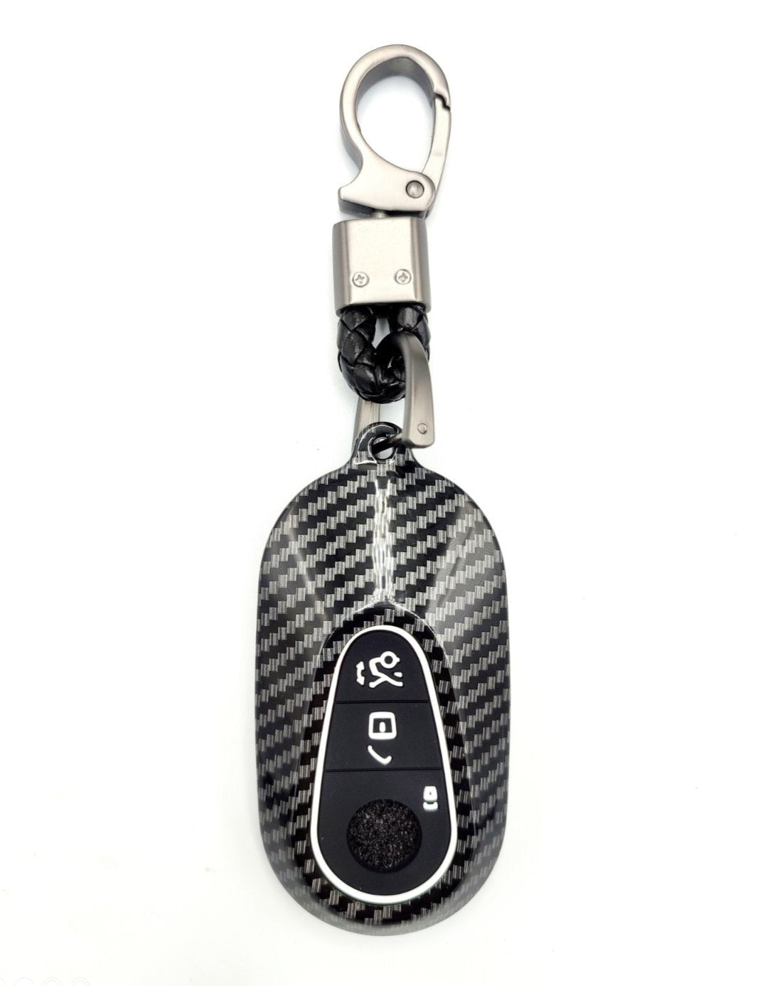 CARBON FIBER KEY (BLACK)_MERCEDES UNI (B)