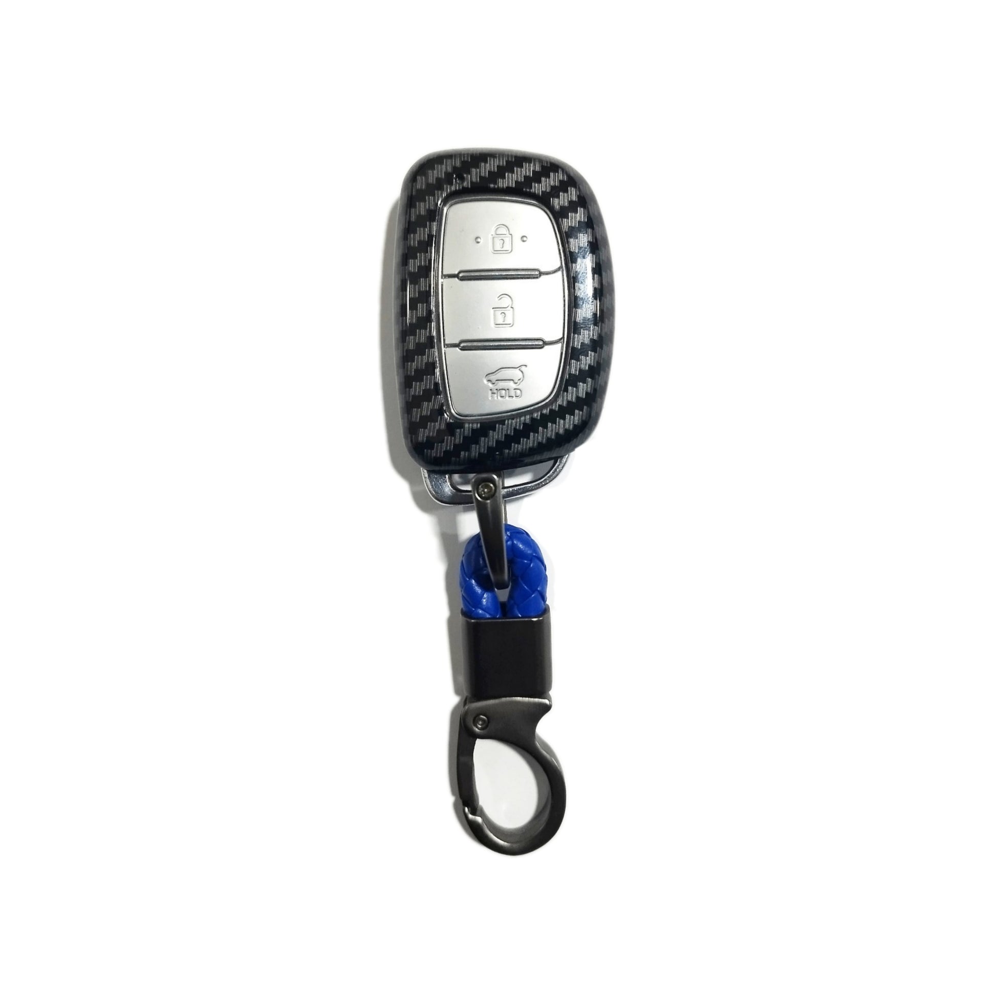 CARBON FIBER KEY (BLUE) HYUNDAI UNI (A)