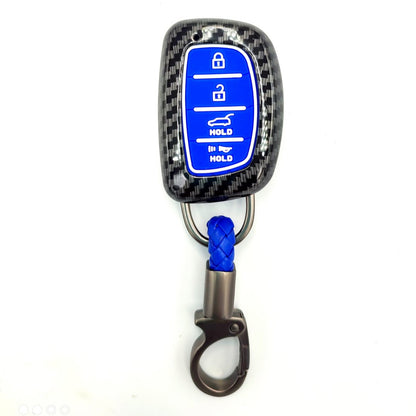 CARBON FIBER KEY (BLUE)_HYUNDAI CRETA (2024)