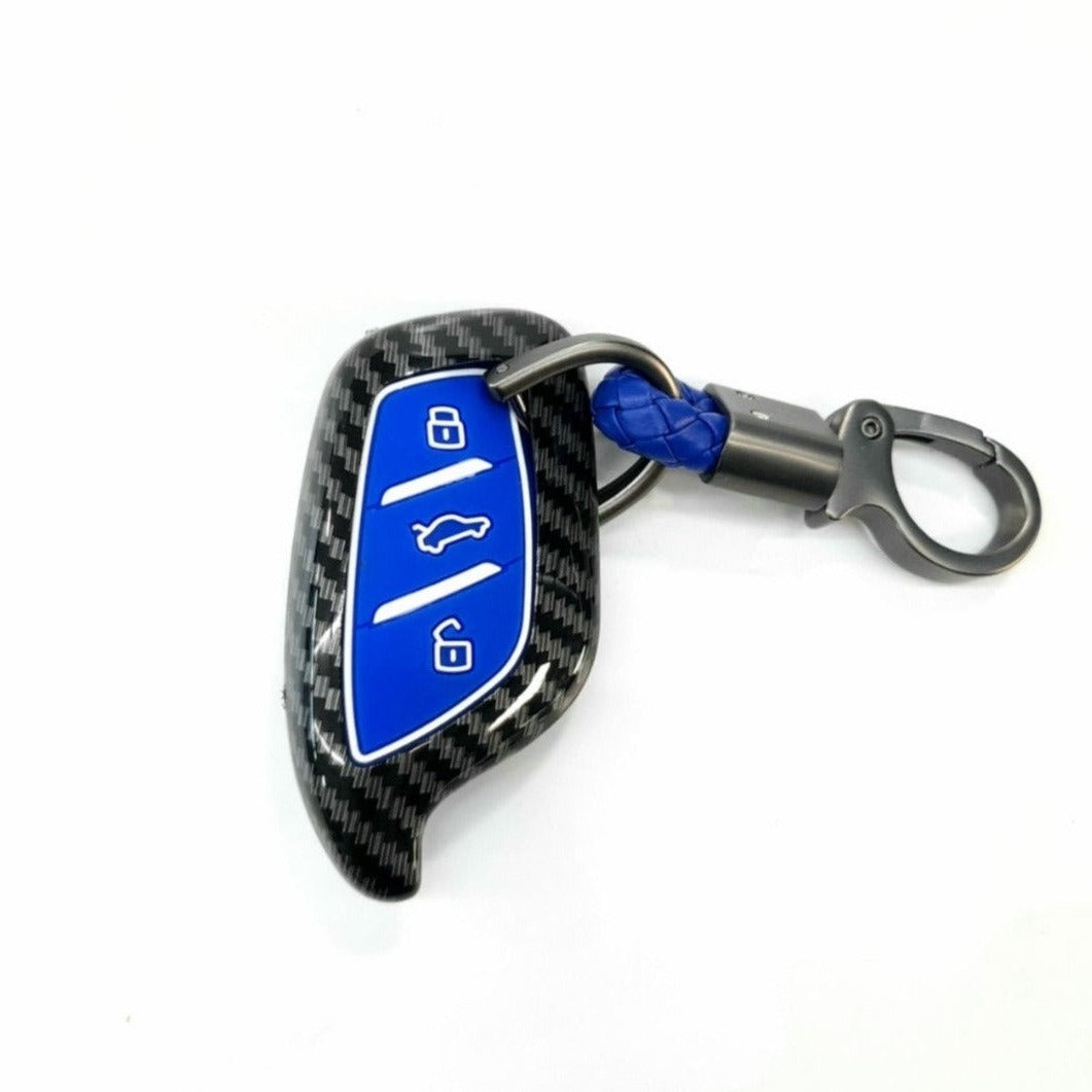 CARBON FIBER KEY (BLUE)_MG ZS EV (2021)