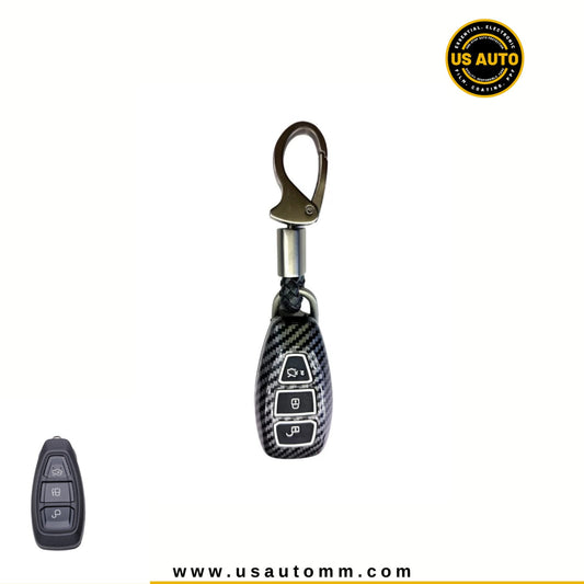 CARBON FIBER KEY (BLACK) FORD UNI